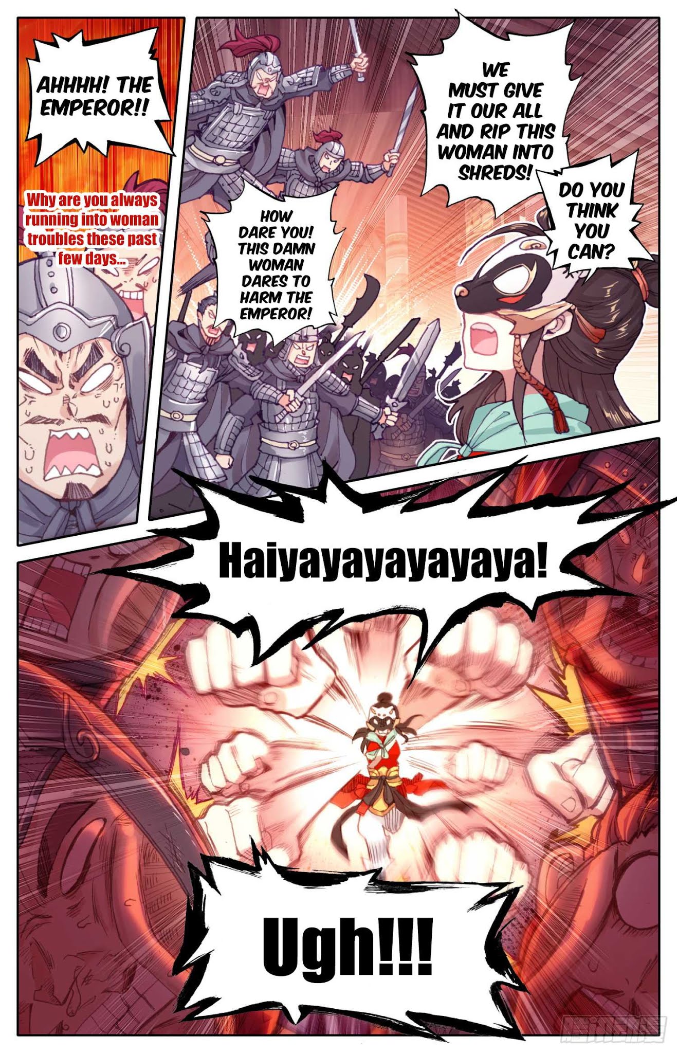 Legend of the Tyrant Empress Chapter 19 page 12 - Chapter 19: Treasonous Official