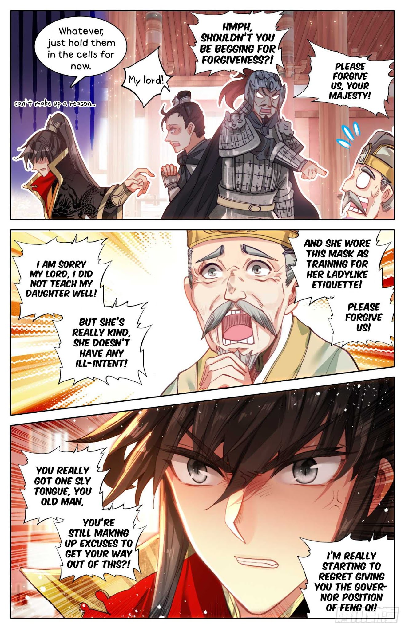 Legend of the Tyrant Empress Chapter 19 page 4 - Chapter 19: Treasonous Official