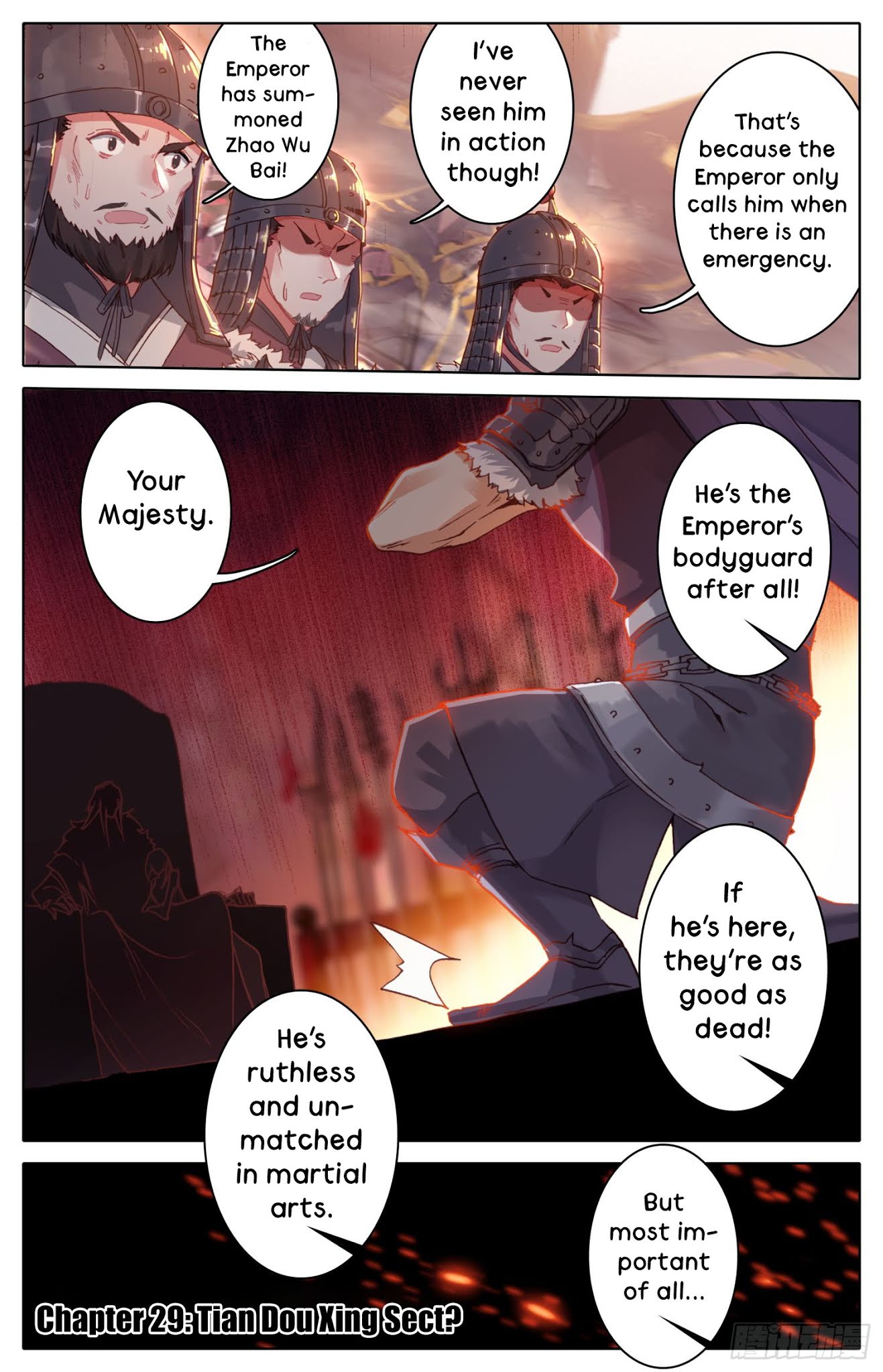 Legend of the Tyrant Empress Chapter 29 page 2 - Chapter 29: Tian Dou Xing Sect?