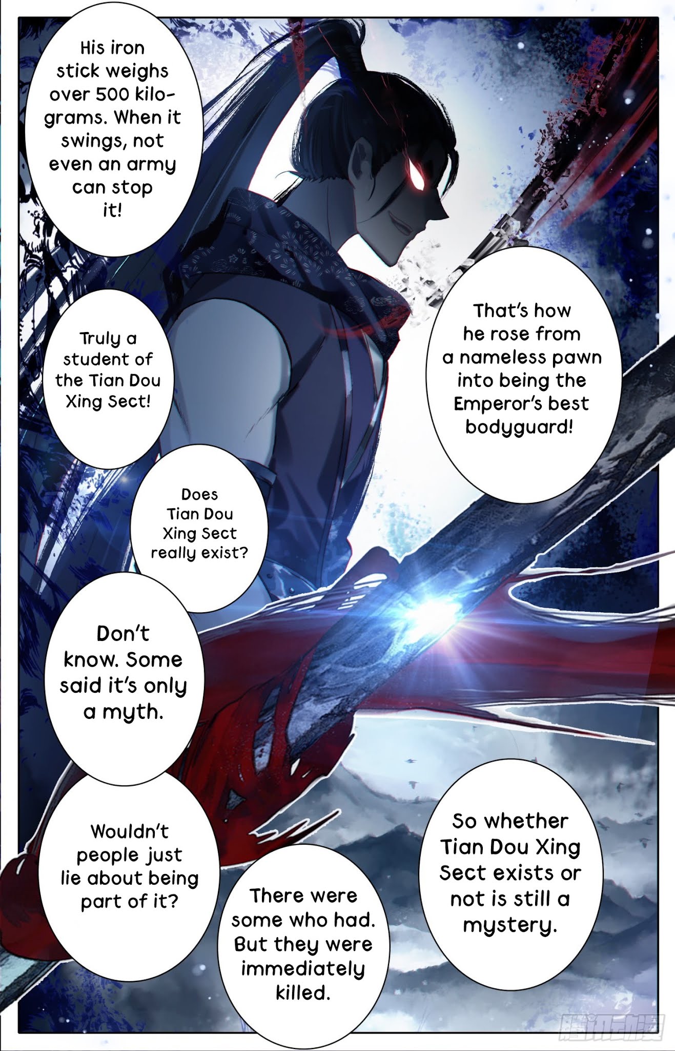 Legend of the Tyrant Empress Chapter 29 page 4 - Chapter 29: Tian Dou Xing Sect?