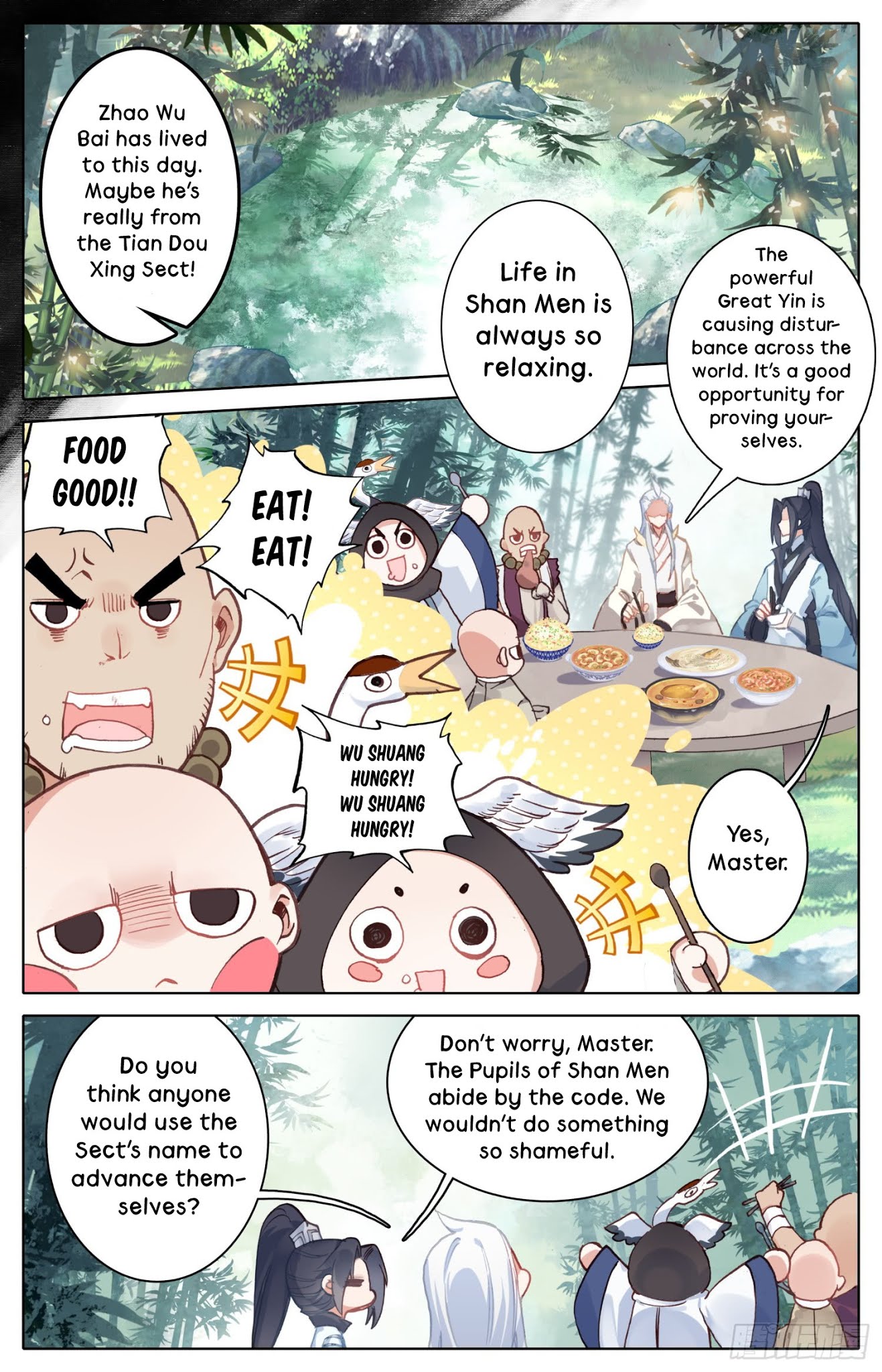 Legend of the Tyrant Empress Chapter 29 page 5 - Chapter 29: Tian Dou Xing Sect?