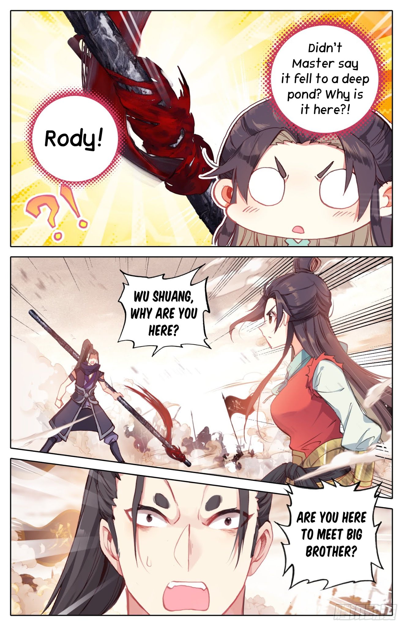 Legend of the Tyrant Empress Chapter 30 page 4 - Chapter 30: Who Who Who??