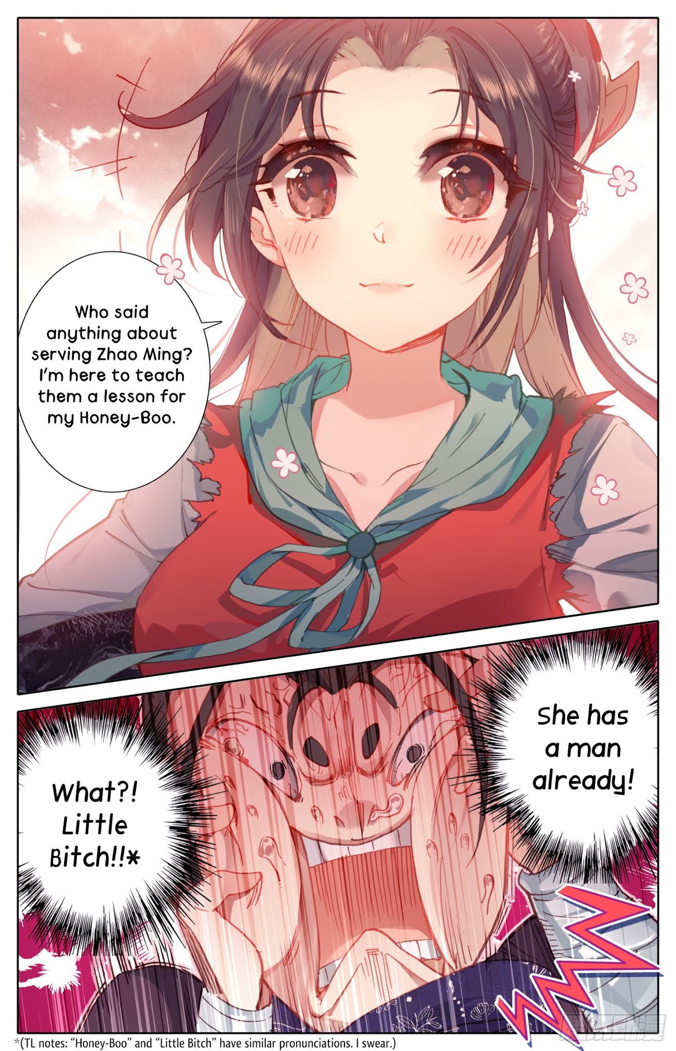 Legend of the Tyrant Empress Chapter 31 page 8 - Chapter 31: Little Bitch?!
