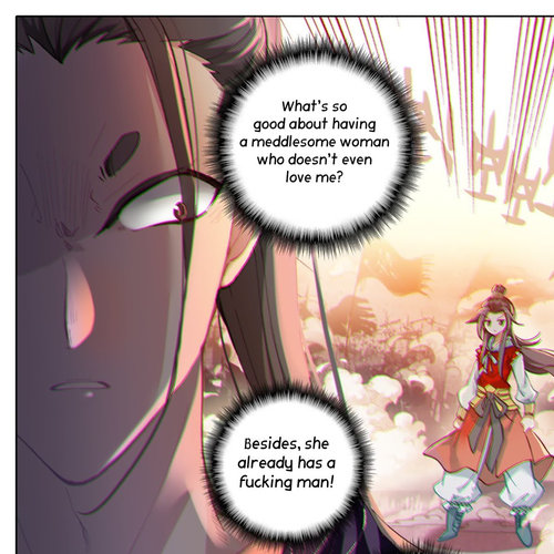 Legend of the Tyrant Empress Chapter 31: Little Bitch?! cover