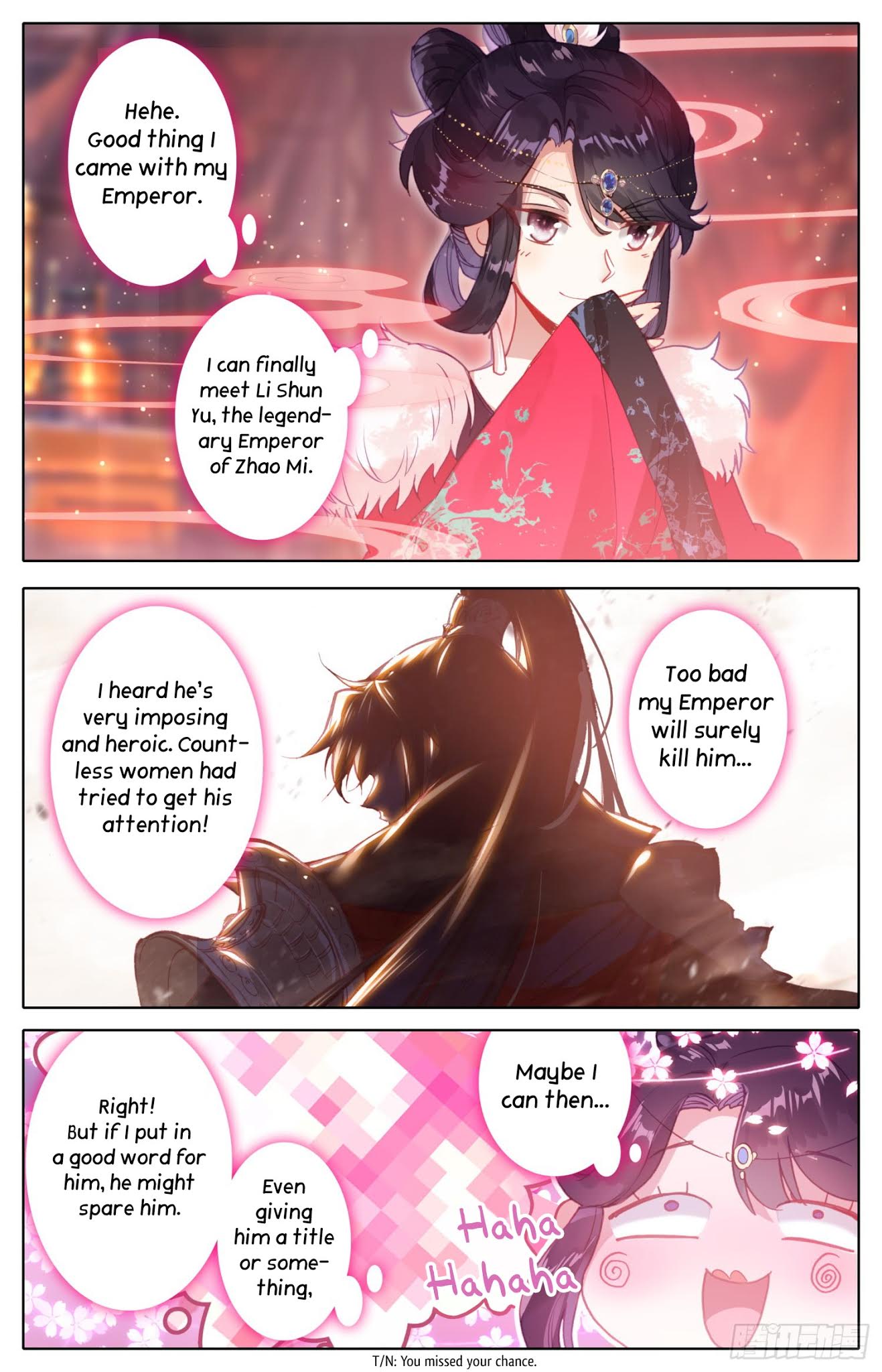 Legend of the Tyrant Empress Chapter 34 page 13 - Chapter 34: Come Closer