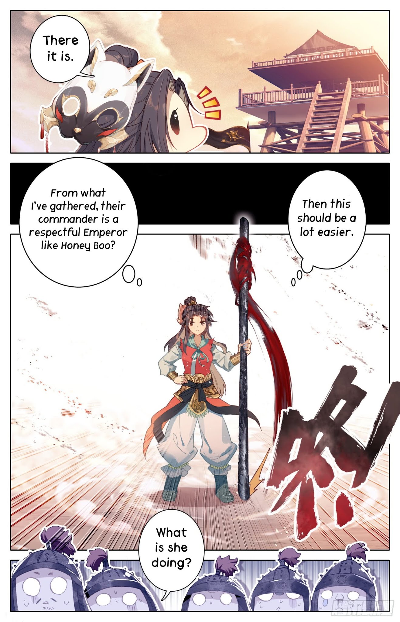 Legend of the Tyrant Empress Chapter 35 page 11 - Chapter 35: Come out~