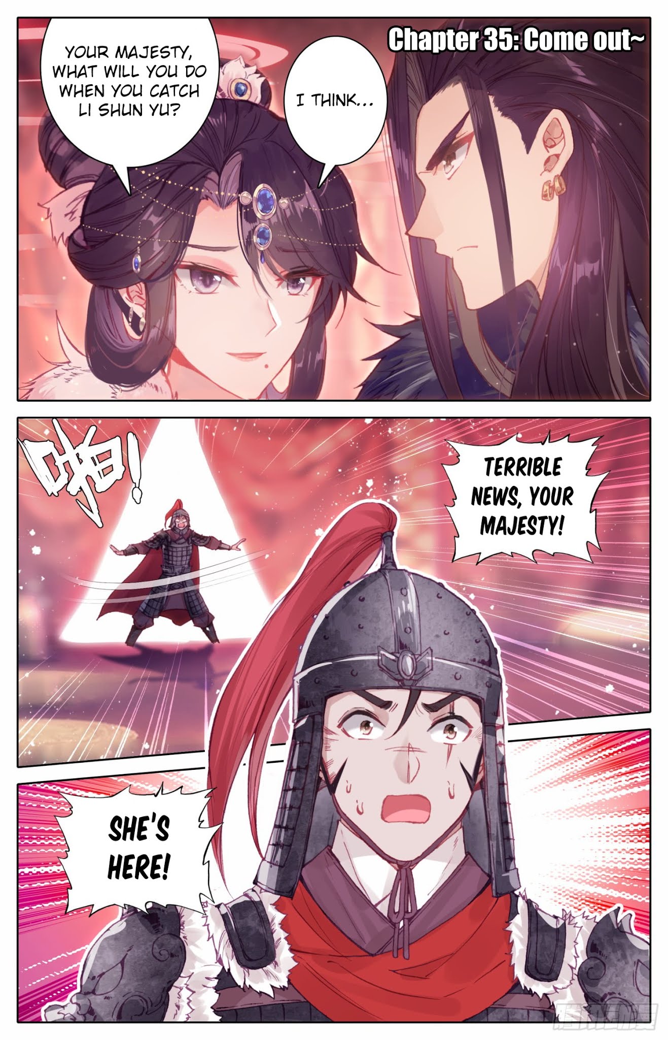Legend of the Tyrant Empress Chapter 35 page 2 - Chapter 35: Come out~