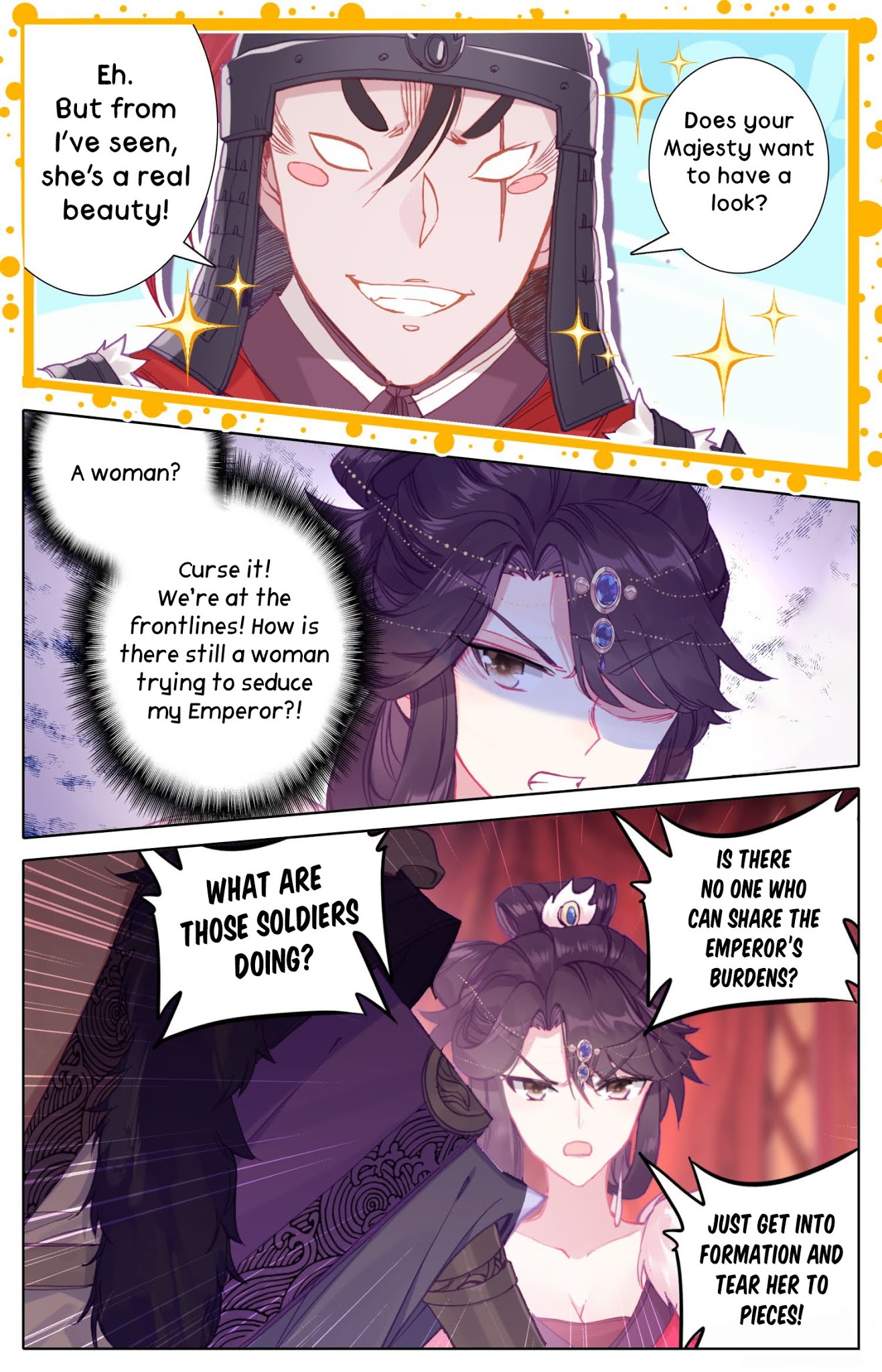 Legend of the Tyrant Empress Chapter 35 page 4 - Chapter 35: Come out~
