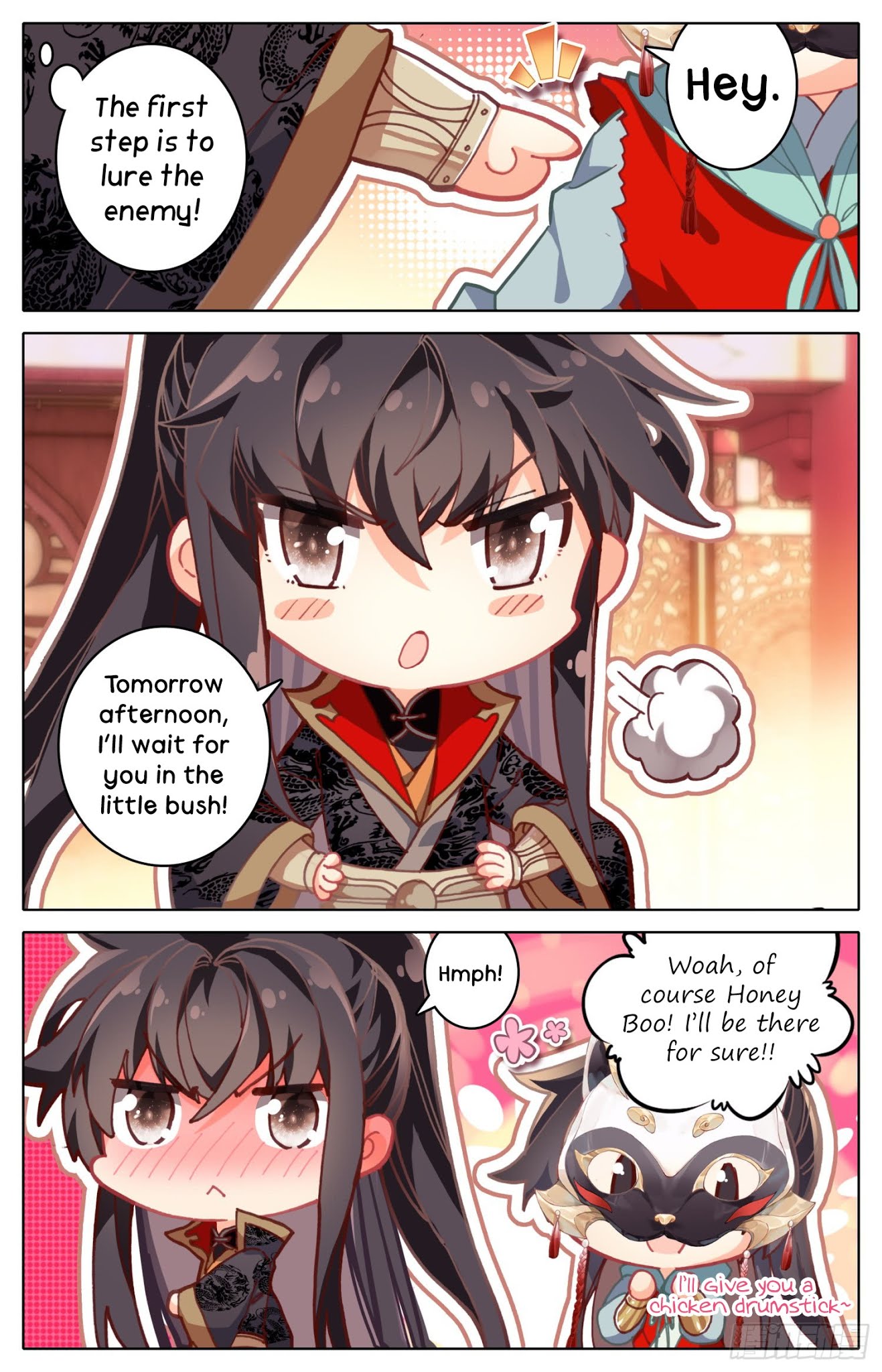 Legend of the Tyrant Empress Chapter 37.5 page 4 - Chapter 37.5: Let’s Visit the Bush Again!