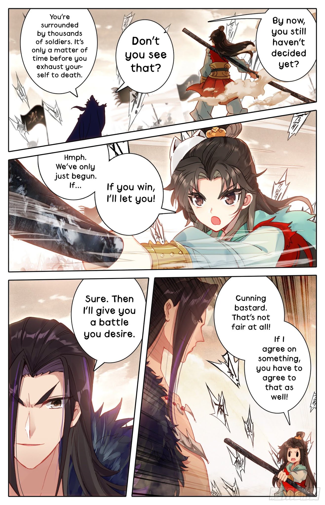 Legend of the Tyrant Empress Chapter 37 page 11 - Chapter 37: A Promise