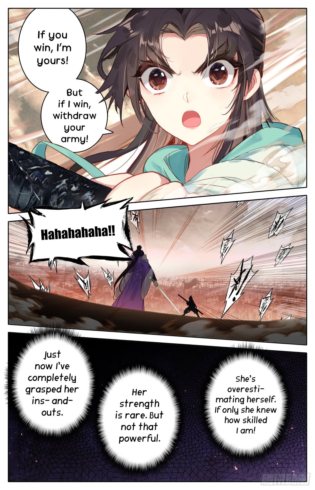 Legend of the Tyrant Empress Chapter 37 page 12 - Chapter 37: A Promise