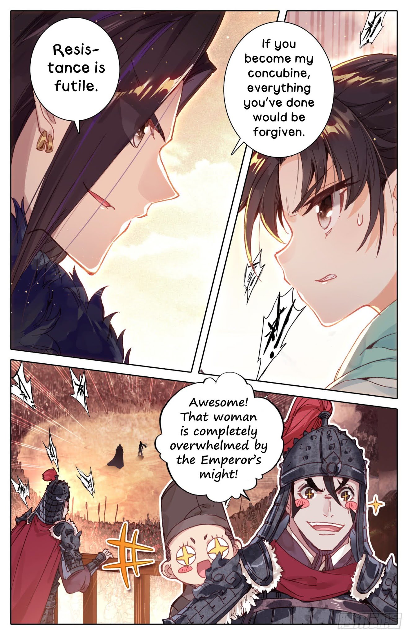 Legend of the Tyrant Empress Chapter 37 page 3 - Chapter 37: A Promise