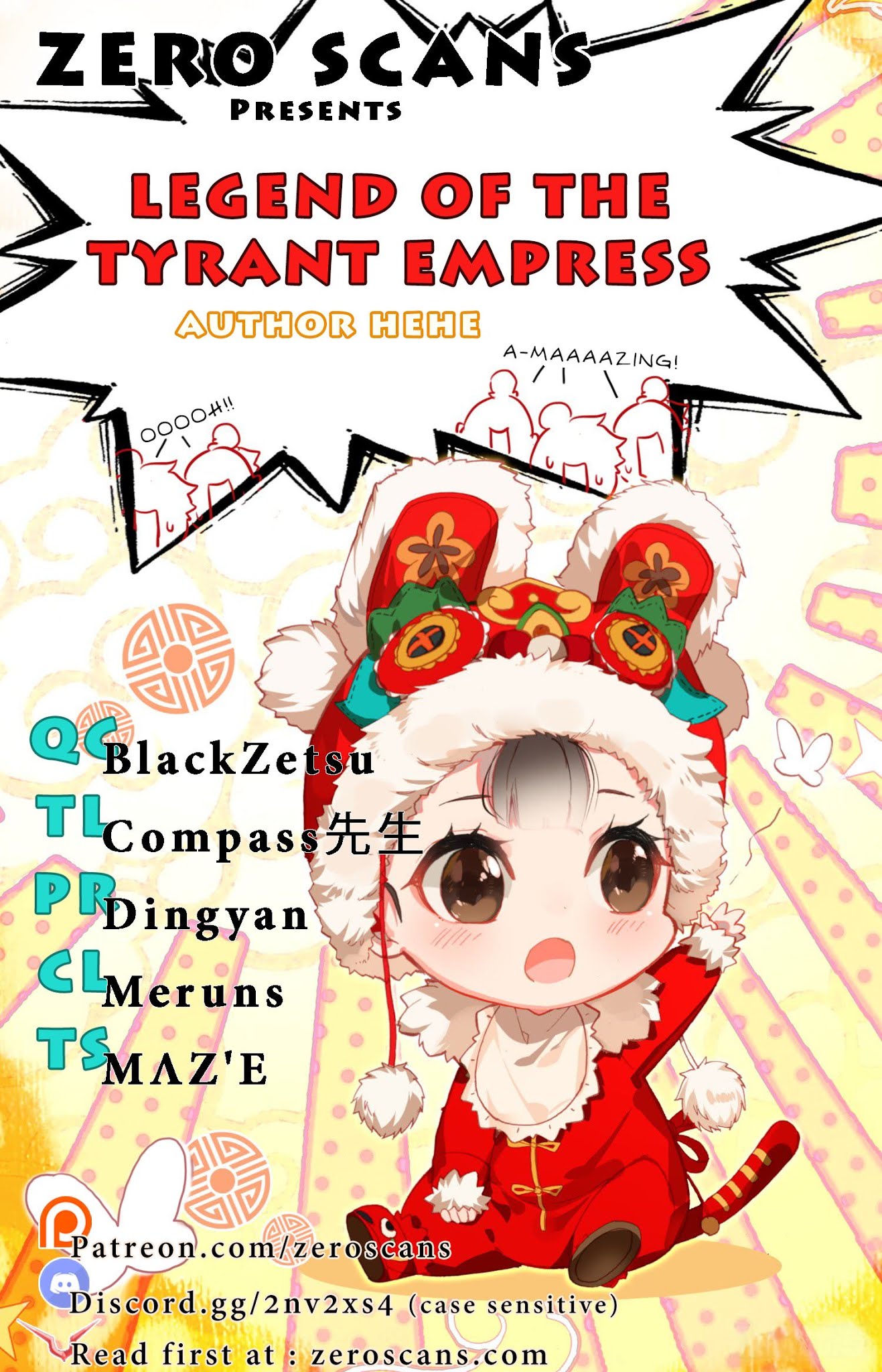 Legend of the Tyrant Empress Chapter 38 page 1 - Chapter 38: Close Call!
