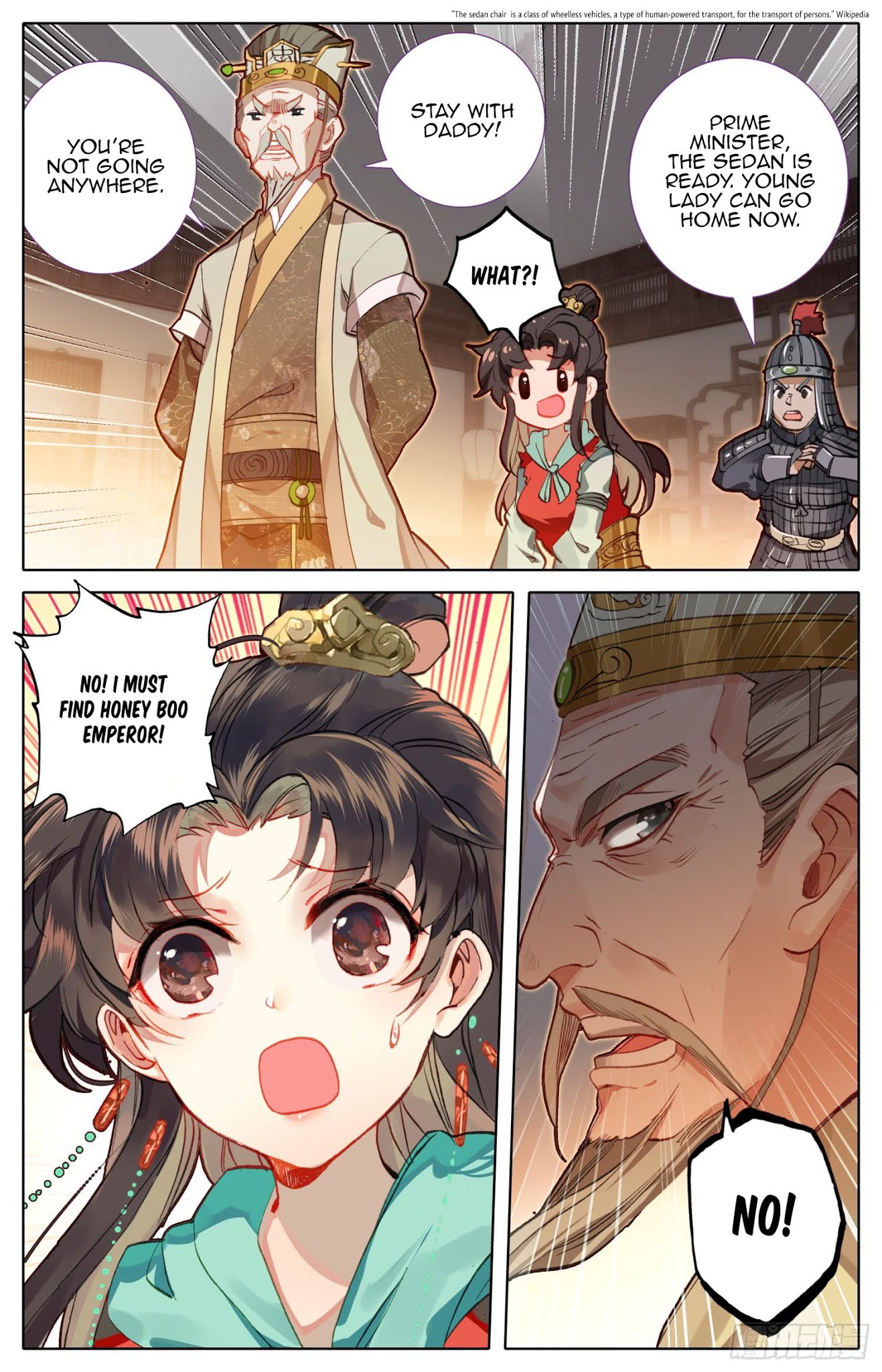 Legend of the Tyrant Empress Chapter 45 page 10 - Chapter 45: Attack From Daddy