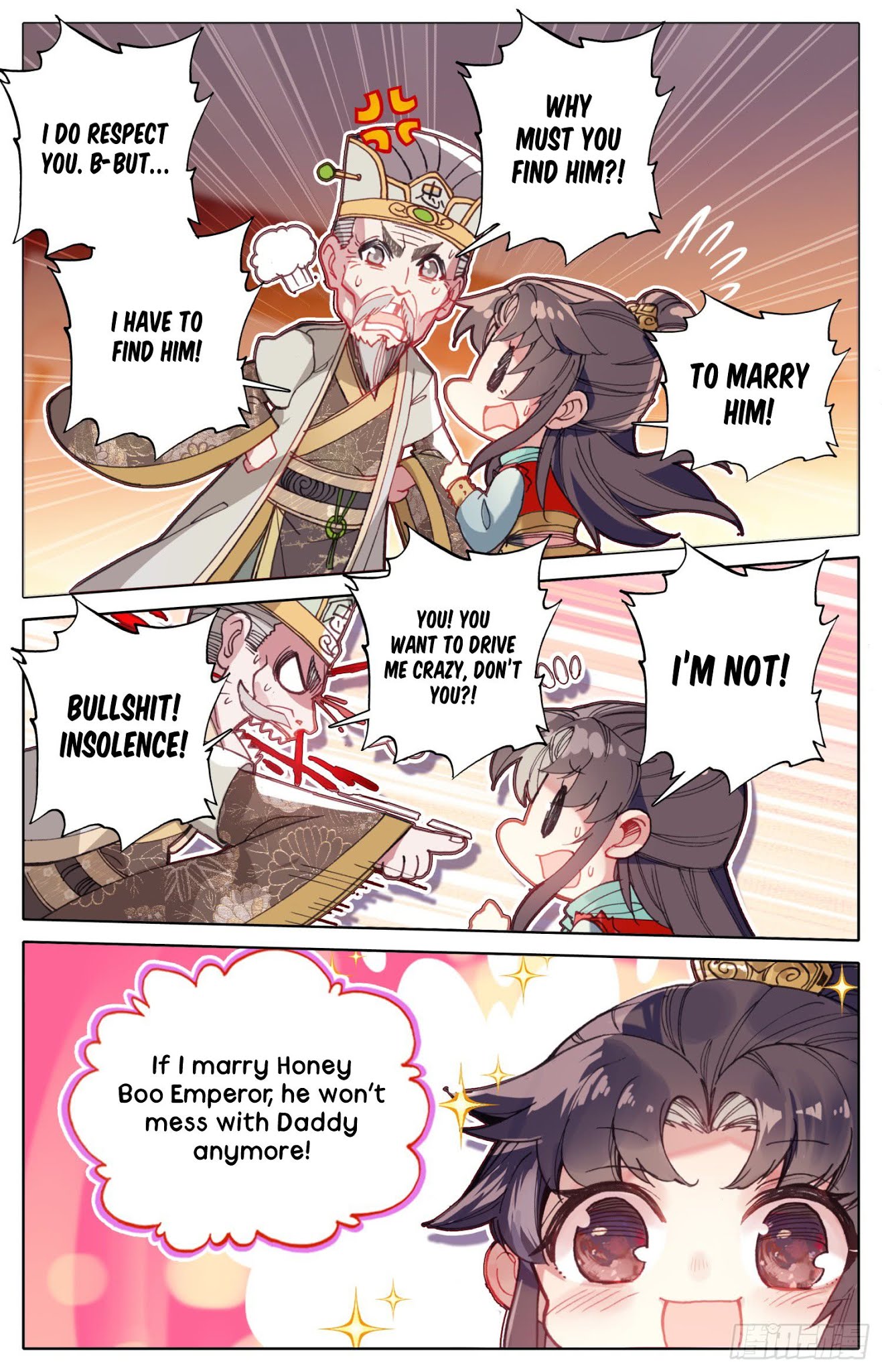 Legend of the Tyrant Empress Chapter 45 page 12 - Chapter 45: Attack From Daddy