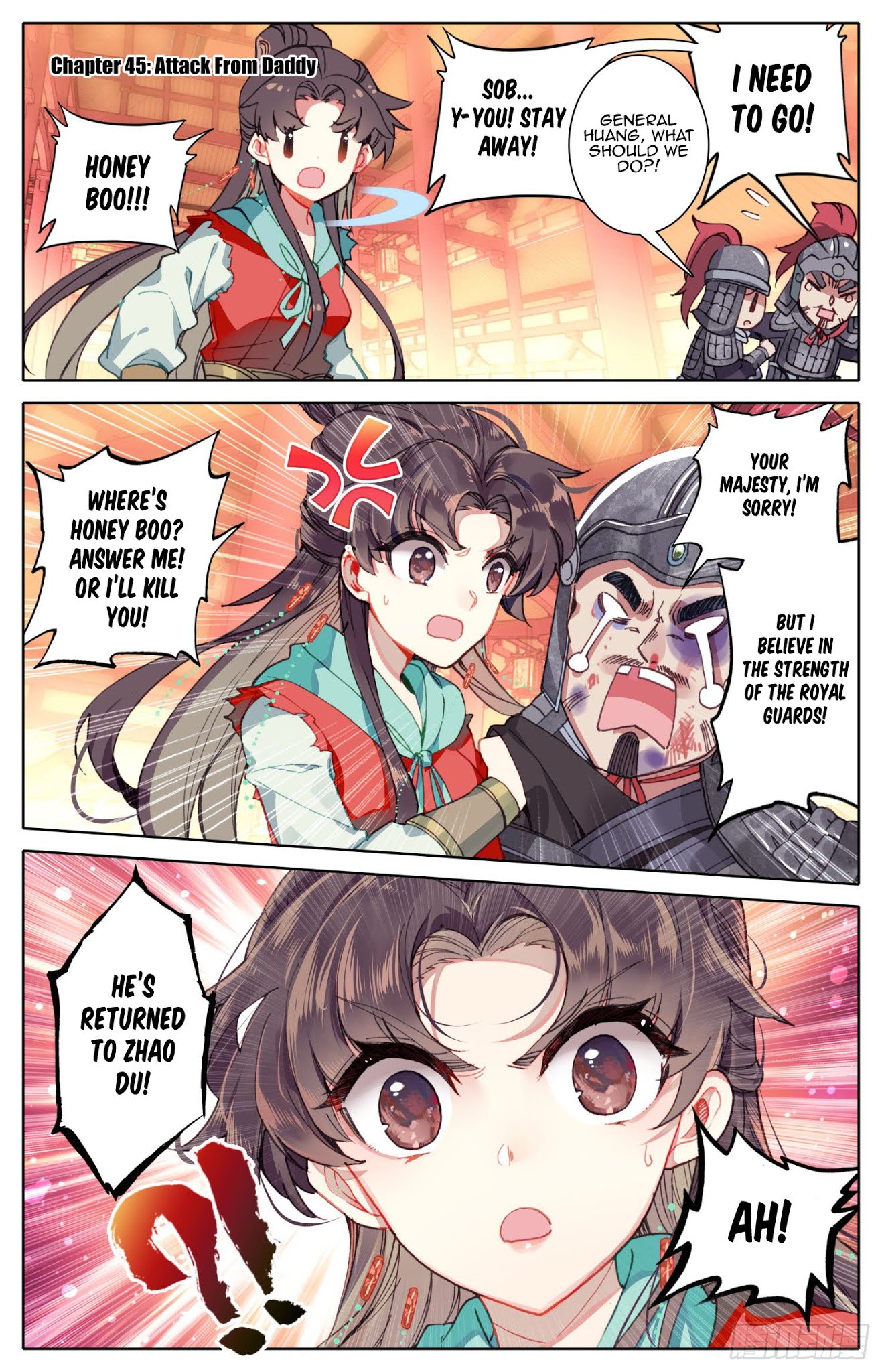 Legend of the Tyrant Empress Chapter 45 page 2 - Chapter 45: Attack From Daddy