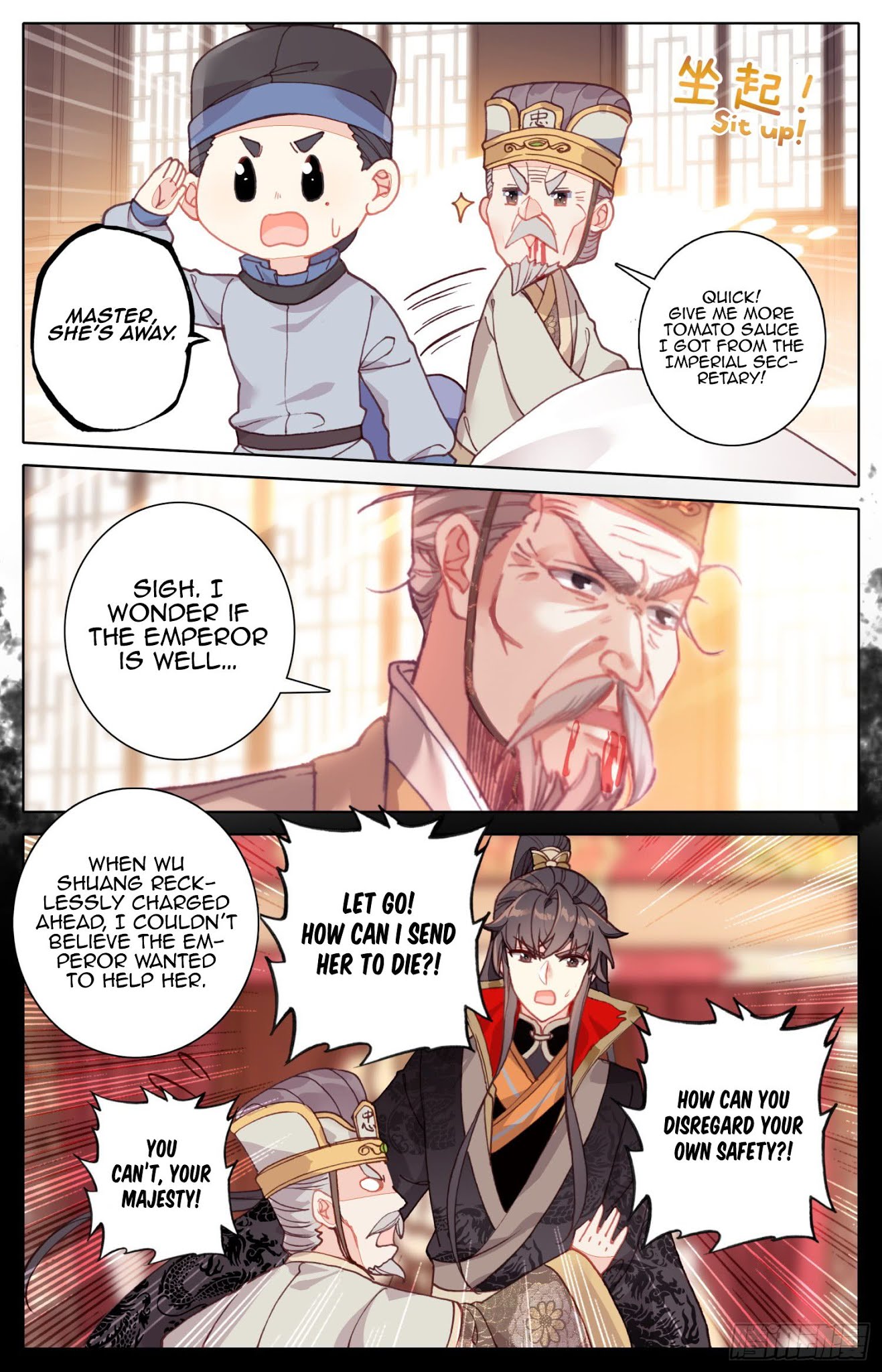 Legend of the Tyrant Empress Chapter 46 page 8 - Chapter 46: A Girl Of Age Should Be Married