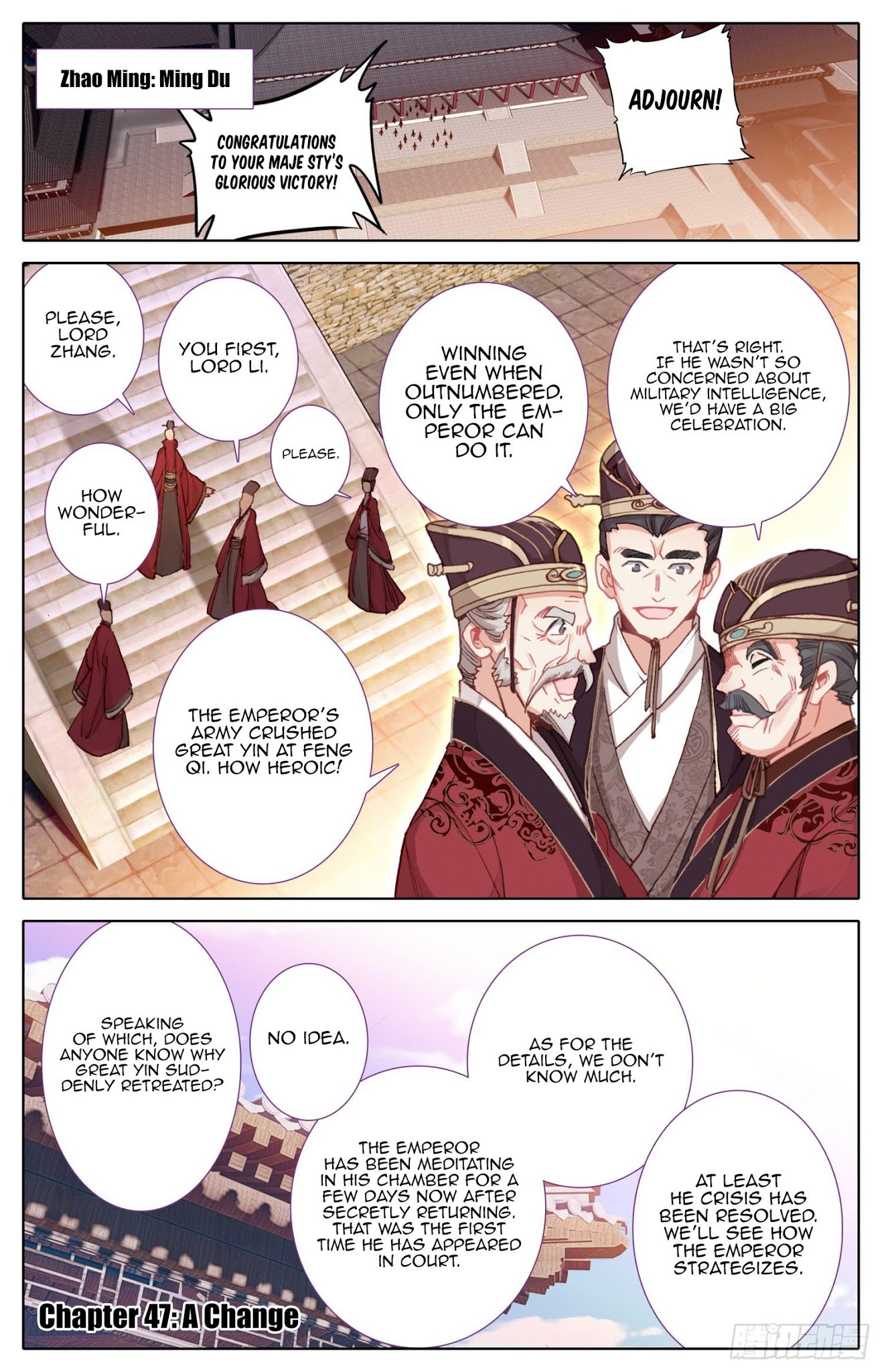 Legend of the Tyrant Empress Chapter 47 page 2 - Chapter 47: A Change