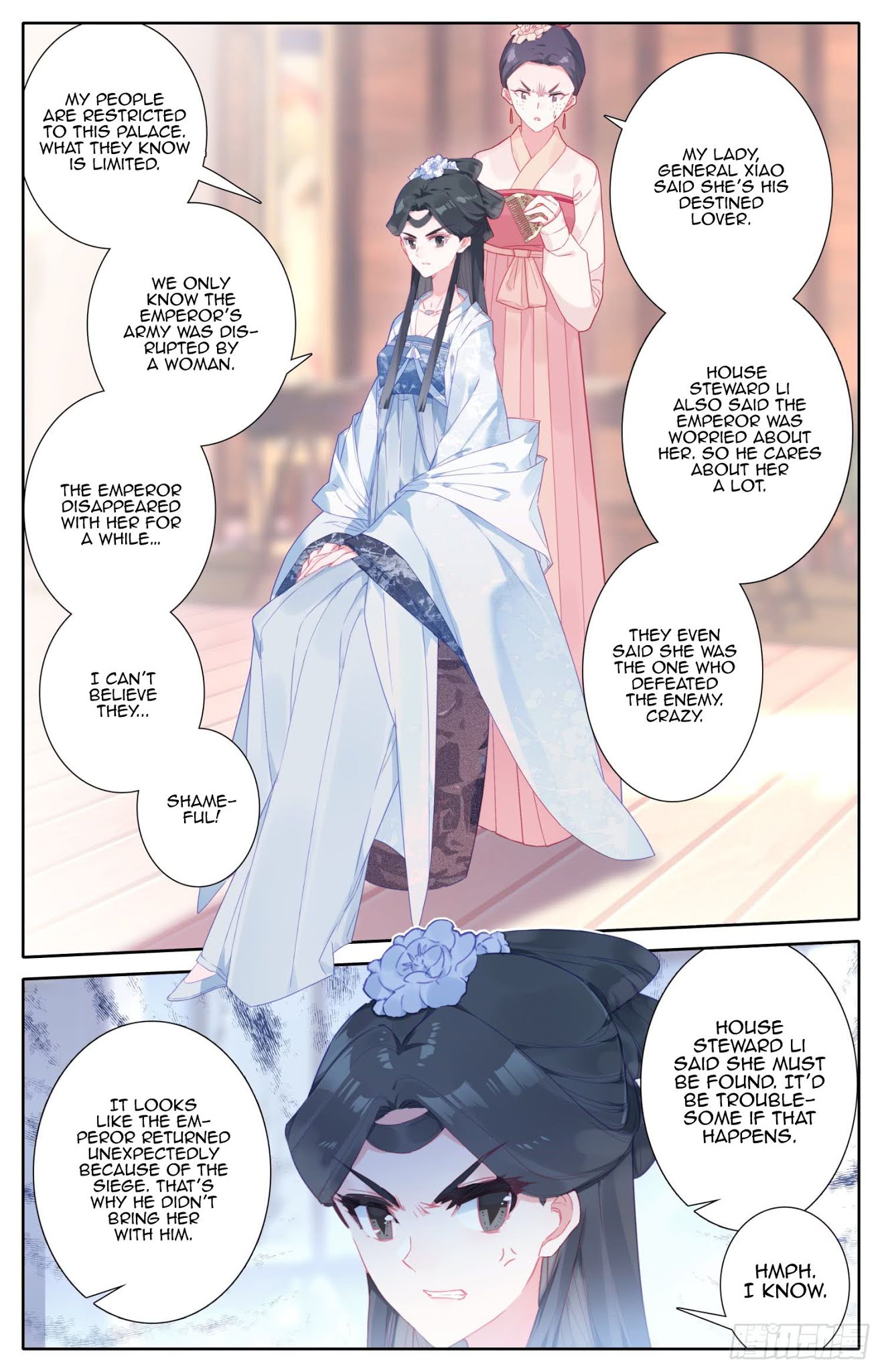 Legend of the Tyrant Empress Chapter 48 page 12 - Chapter 48: A Leak