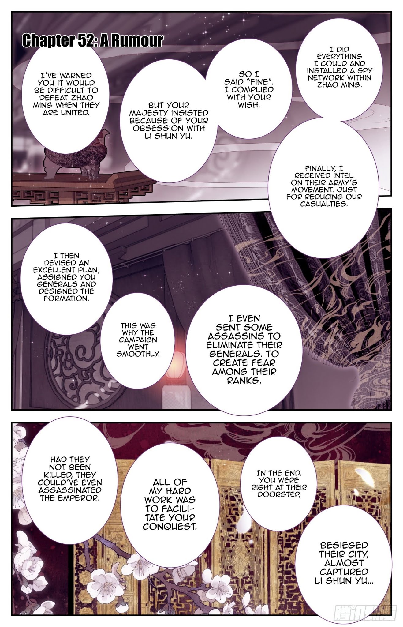 Legend of the Tyrant Empress Chapter 52 page 2 - Chapter 52: A Rumour