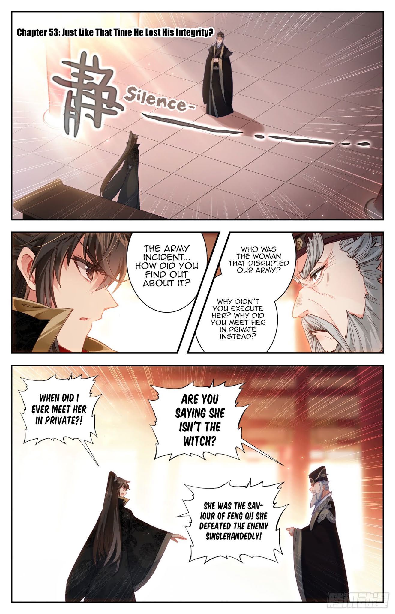 Legend of the Tyrant Empress Chapter 53 page 2 - Chapter 53: Just Like That Time He Lost His Integrity?