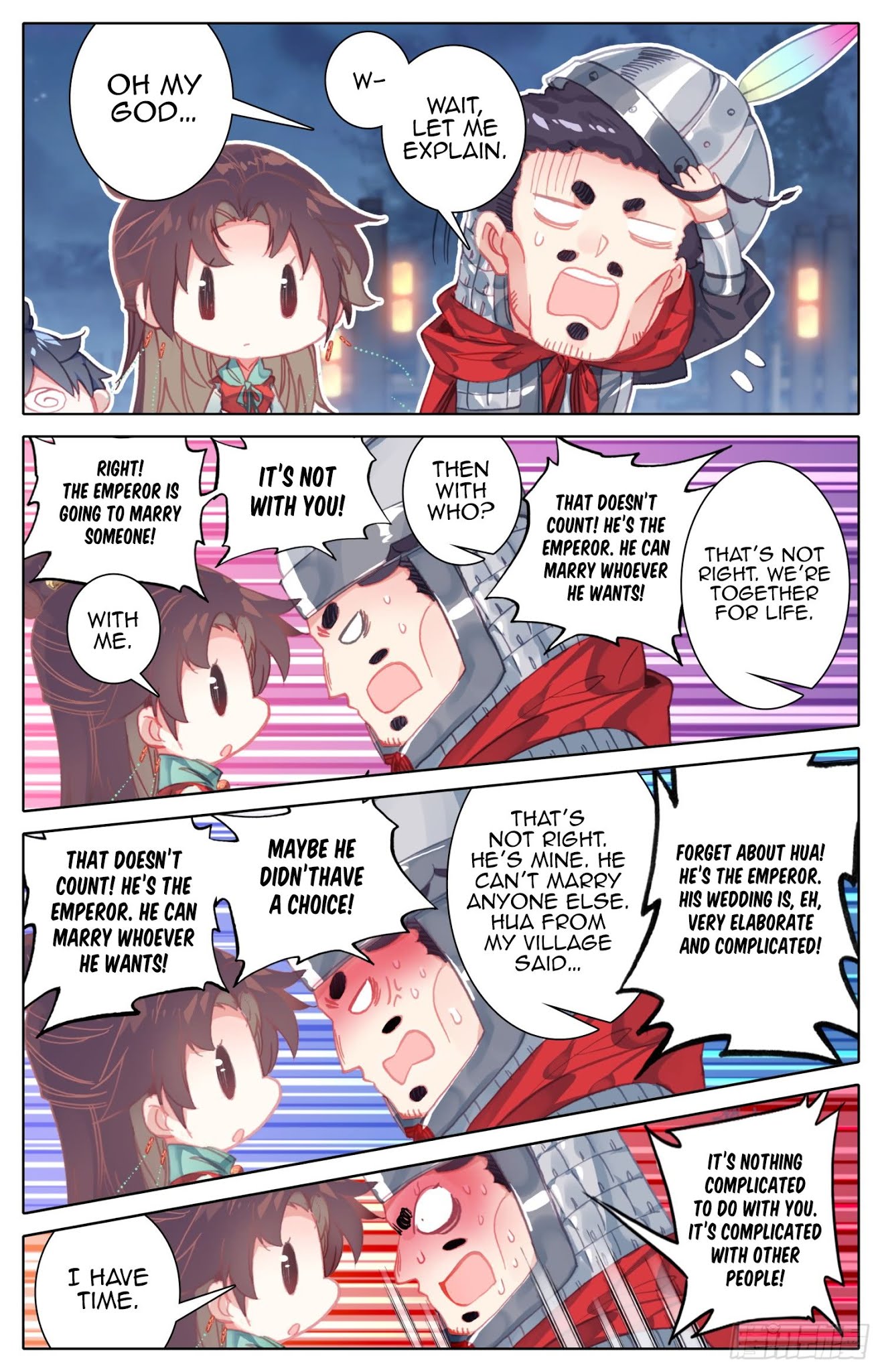 Legend of the Tyrant Empress Chapter 59 page 3 - Chapter 59: Now you know…