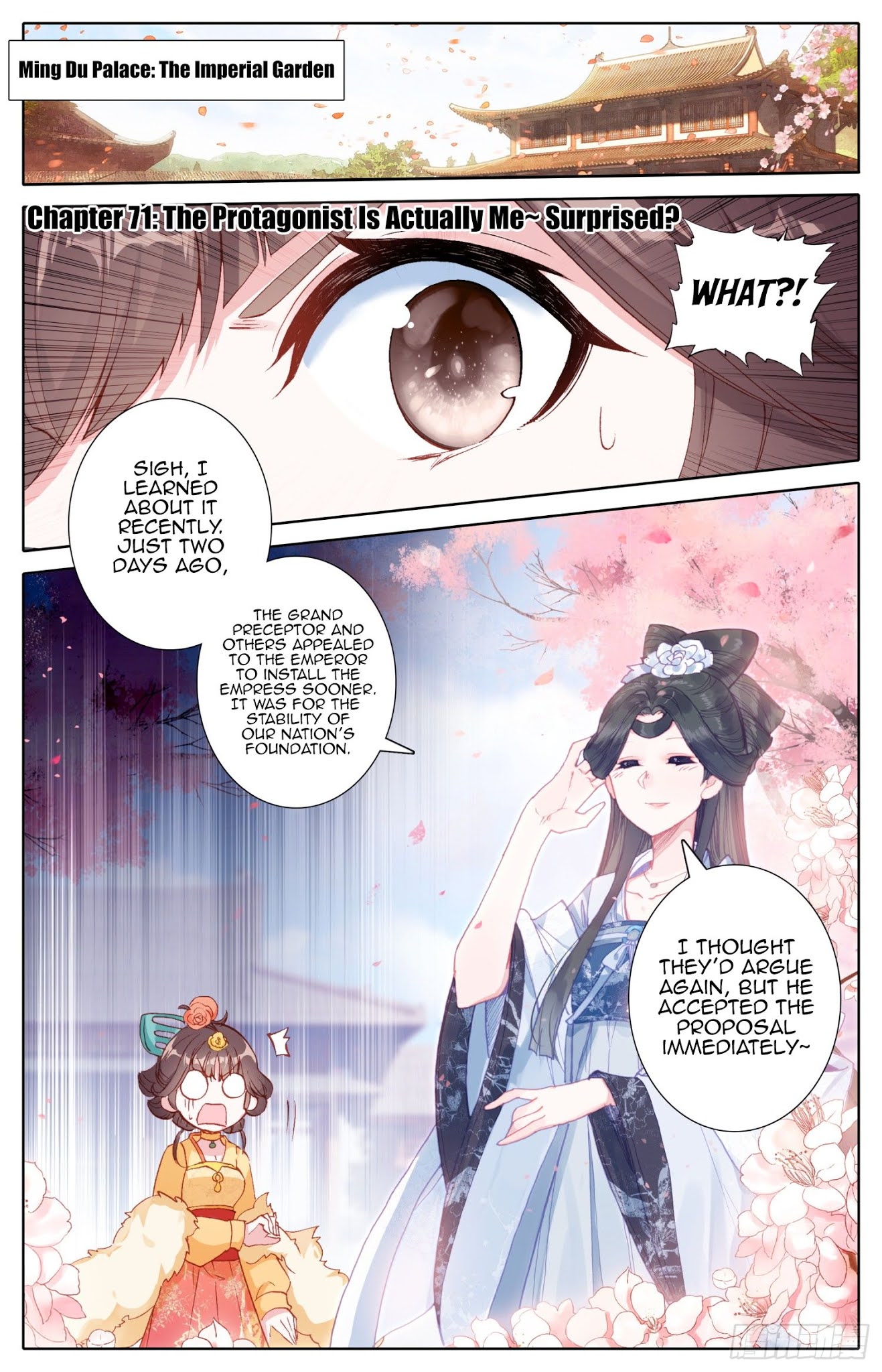 Legend of the Tyrant Empress Chapter 71 page 2 - Chapter 71: The Protagonist Is Actually Me~ Surprised?