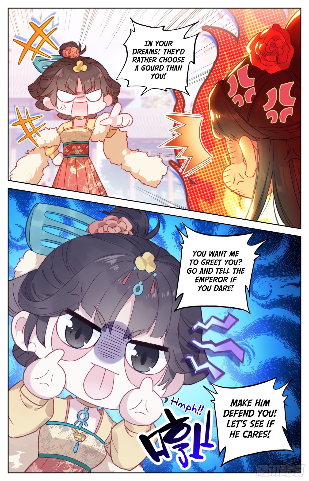 Legend of the Tyrant Empress Chapter 71 page 4 - Chapter 71: The Protagonist Is Actually Me~ Surprised?