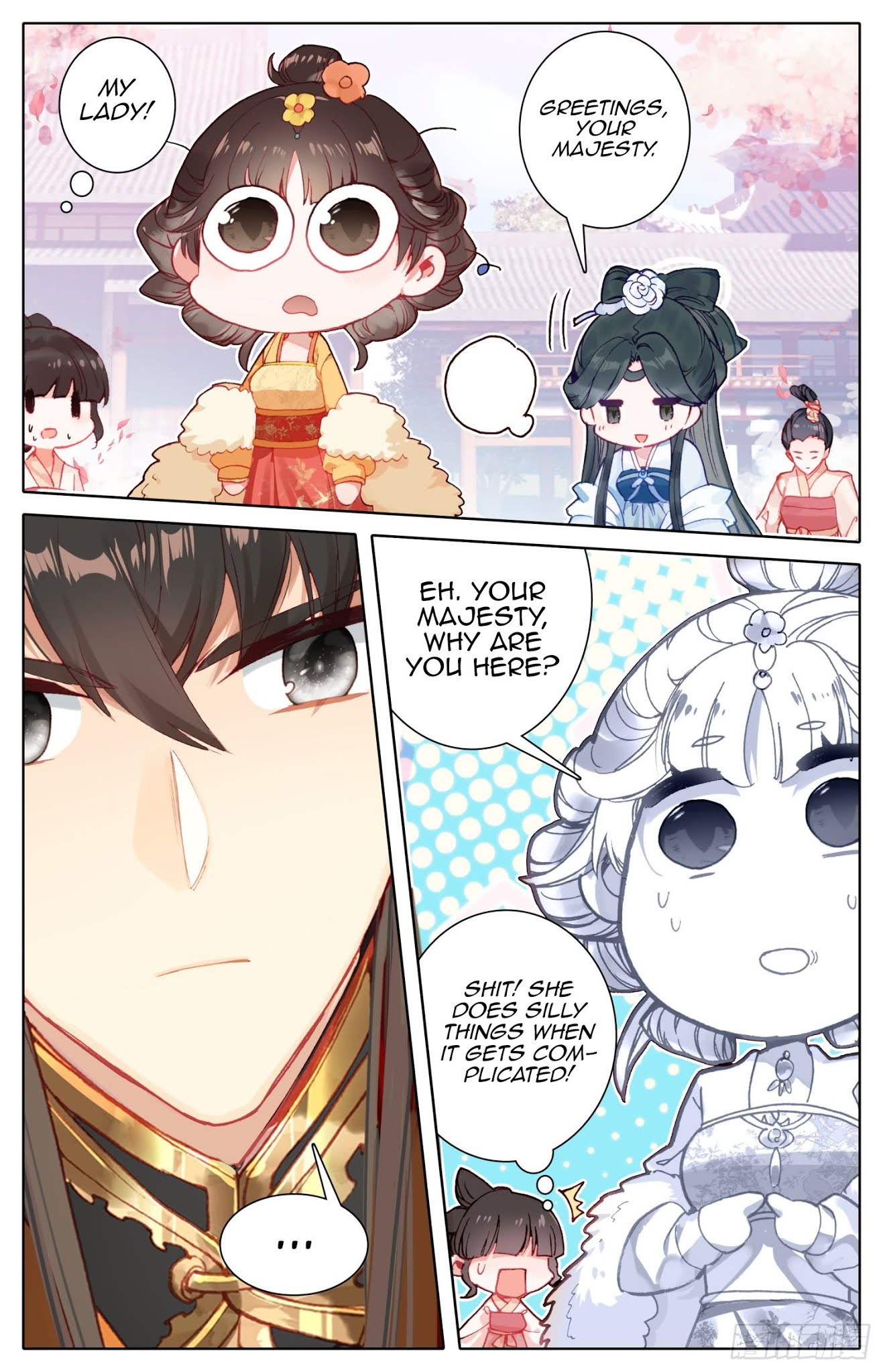 Legend of the Tyrant Empress Chapter 71 page 6 - Chapter 71: The Protagonist Is Actually Me~ Surprised?
