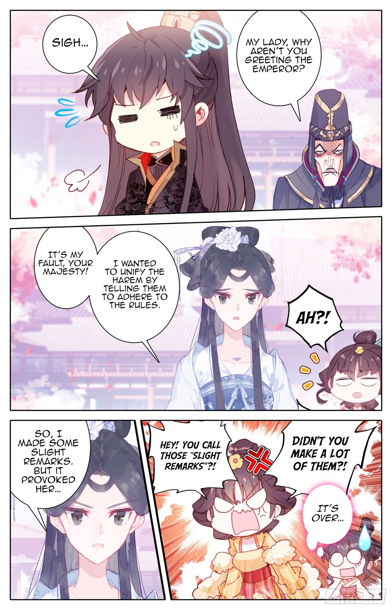 Legend of the Tyrant Empress Chapter 71 page 7 - Chapter 71: The Protagonist Is Actually Me~ Surprised?