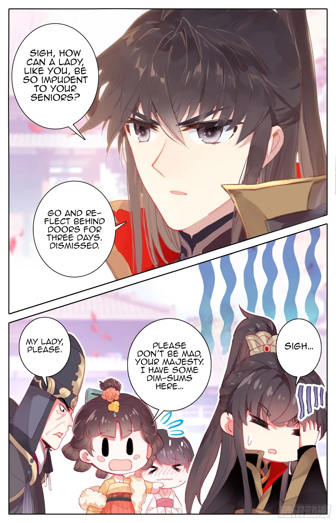 Legend of the Tyrant Empress Chapter 71 page 8 - Chapter 71: The Protagonist Is Actually Me~ Surprised?