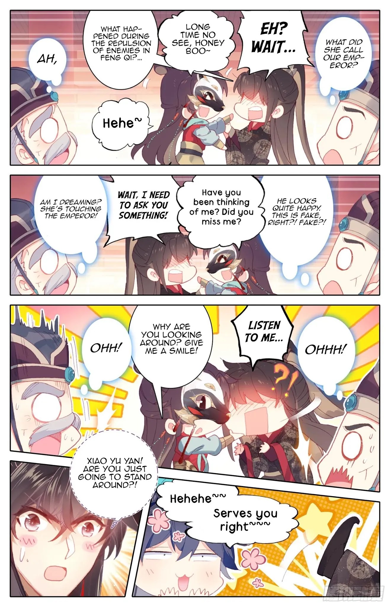 Legend of the Tyrant Empress Chapter 74 page 11 - Chapter 74: I Think You Two Are Lying. But I Don’t Dare To Ask