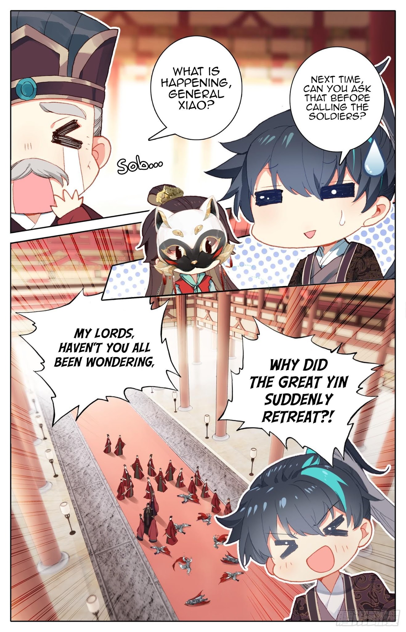 Legend of the Tyrant Empress Chapter 74 page 15 - Chapter 74: I Think You Two Are Lying. But I Don’t Dare To Ask