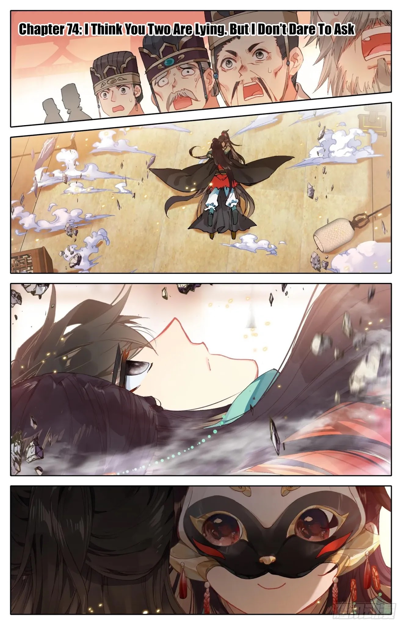 Legend of the Tyrant Empress Chapter 74 page 2 - Chapter 74: I Think You Two Are Lying. But I Don’t Dare To Ask