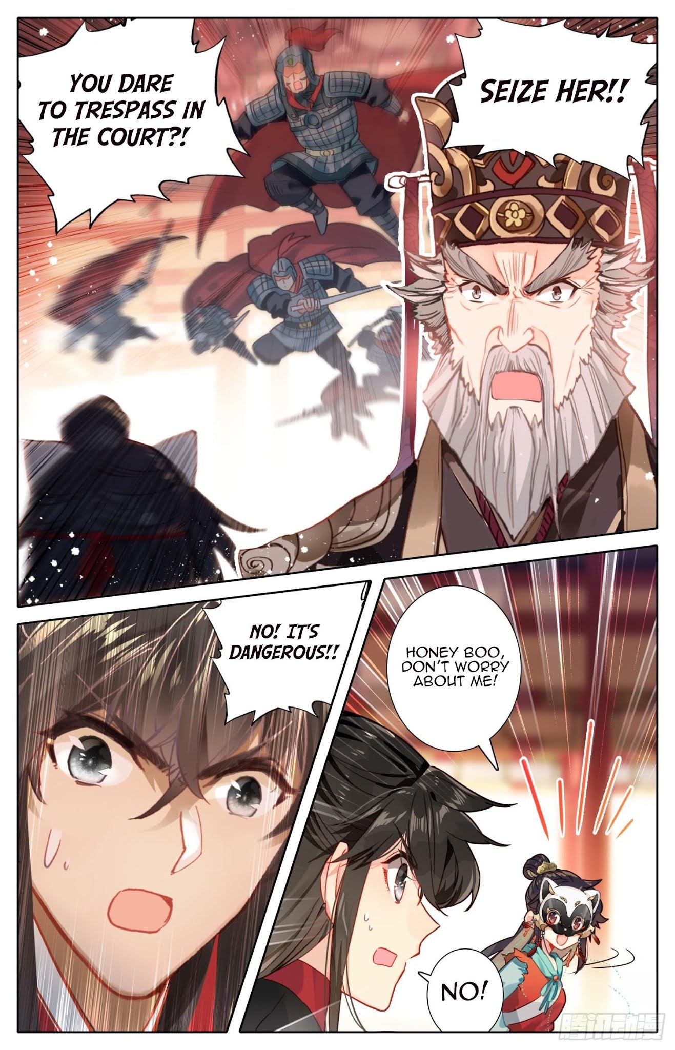 Legend of the Tyrant Empress Chapter 74 page 9 - Chapter 74: I Think You Two Are Lying. But I Don’t Dare To Ask