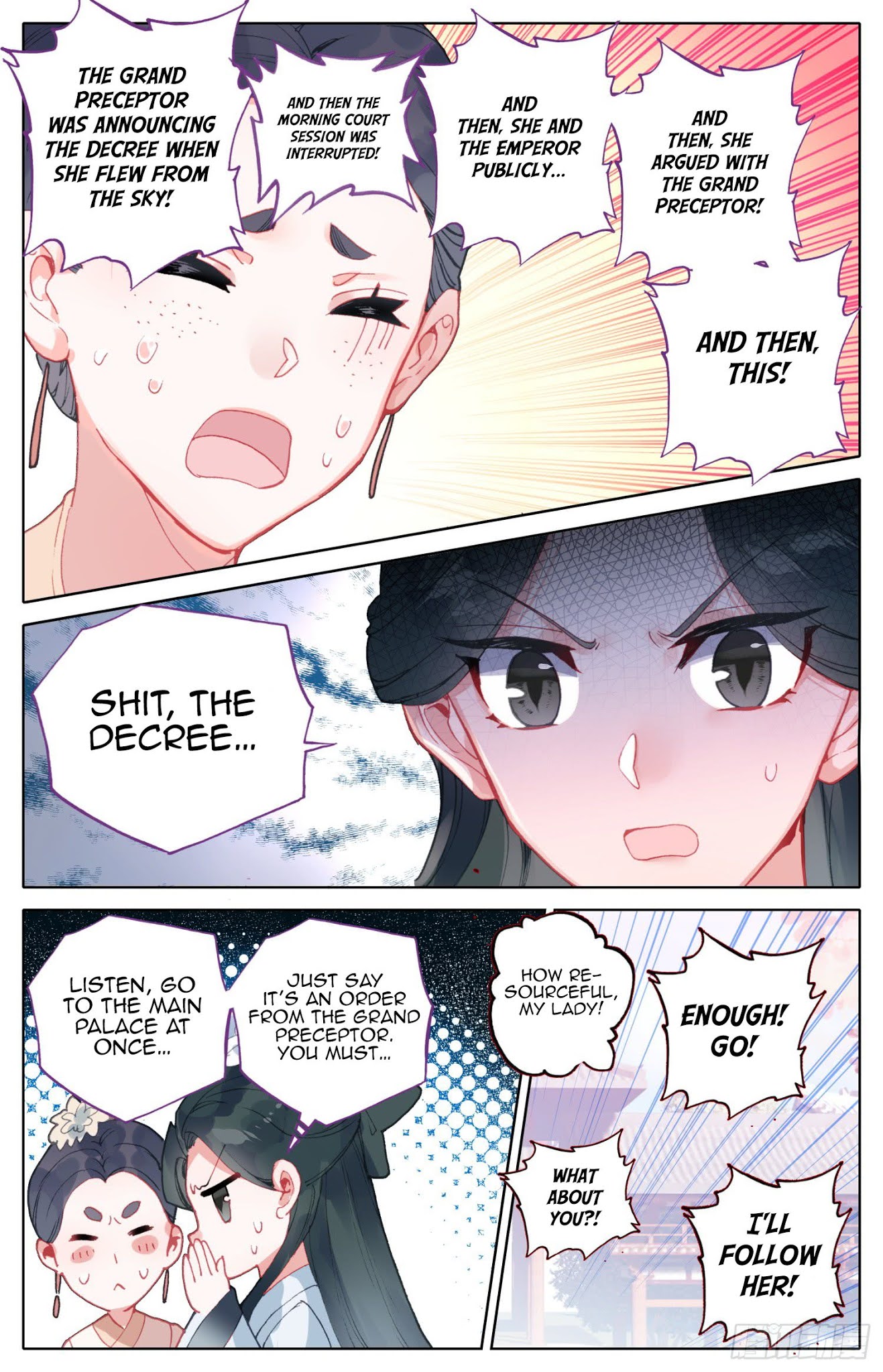 Legend of the Tyrant Empress Chapter 76 page 14 - Chapter 76: Oh? I Heard You’d Rip My Mouth Off?