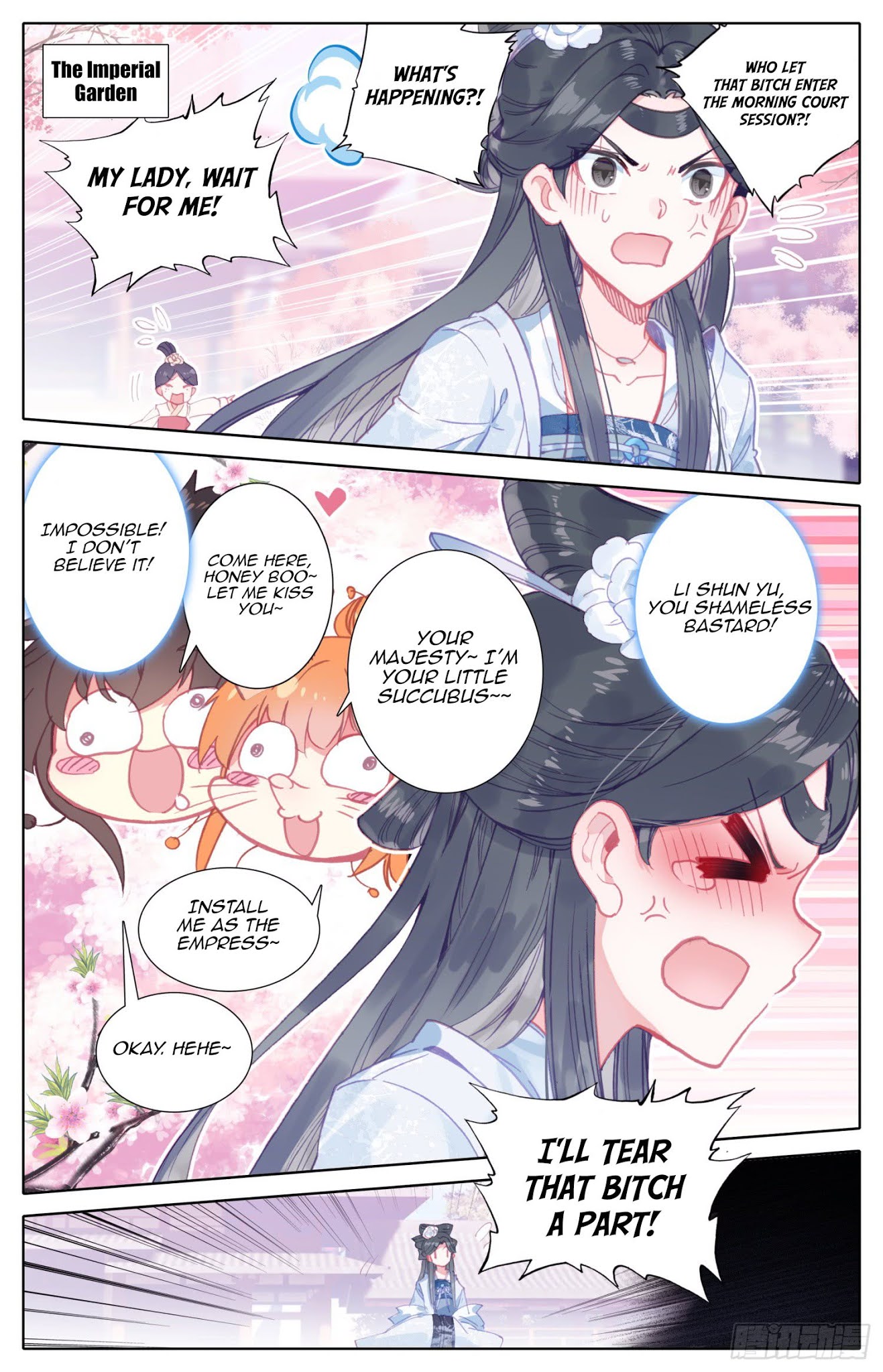Legend of the Tyrant Empress Chapter 76 page 5 - Chapter 76: Oh? I Heard You’d Rip My Mouth Off?