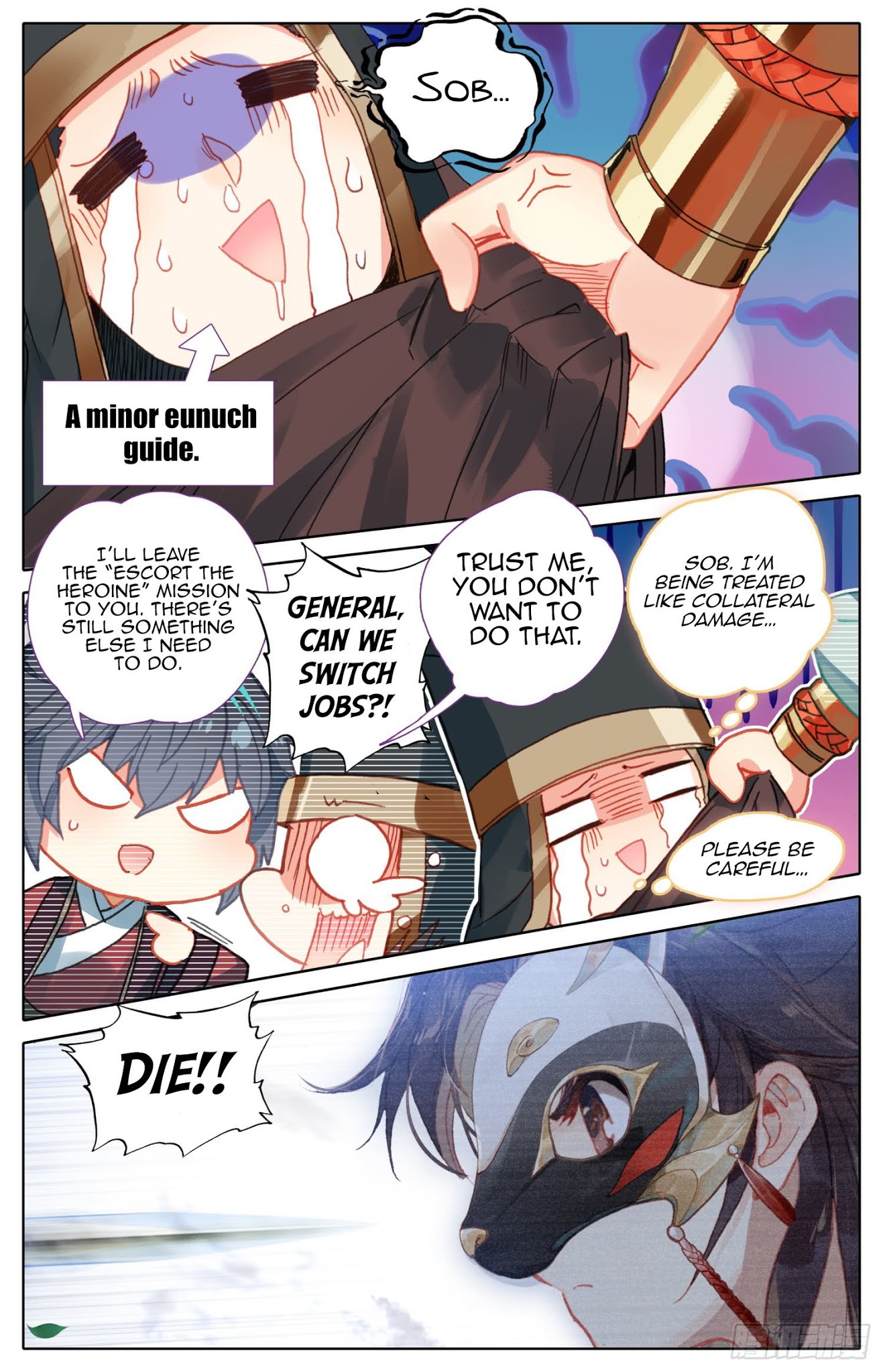Legend of the Tyrant Empress Chapter 76 page 9 - Chapter 76: Oh? I Heard You’d Rip My Mouth Off?