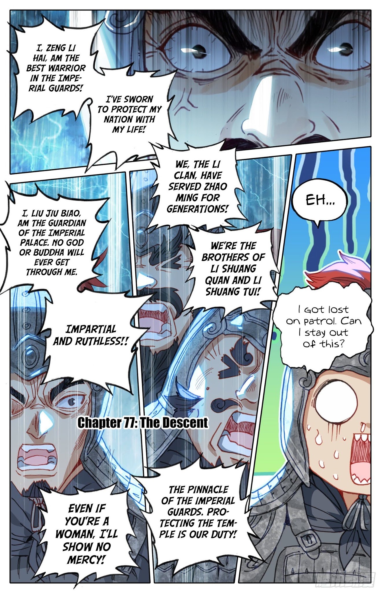 Legend of the Tyrant Empress Chapter 77 page 2 - Chapter 77: The Descent