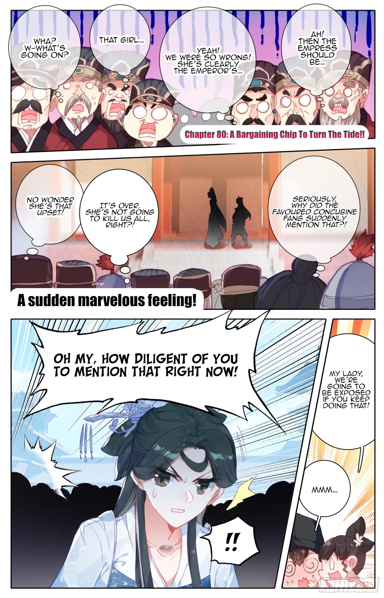 Legend of the Tyrant Empress Chapter 80 page 2 - Chapter 80: A Bargaining Chip To Turn The Tide!!