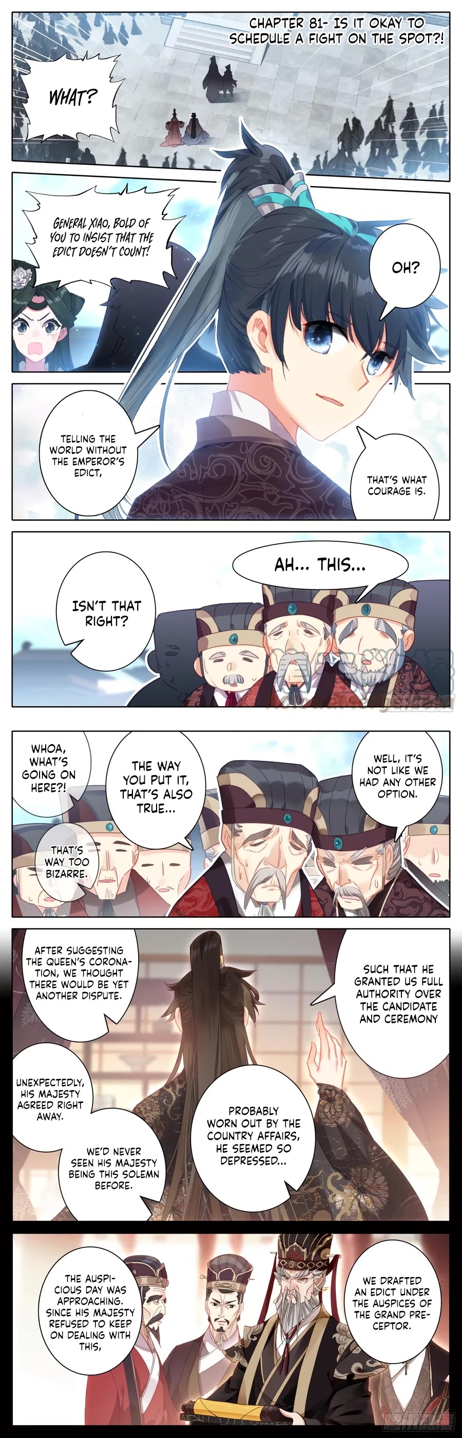 Legend of the Tyrant Empress Chapter 81 page 2 - Chapter 81: Is it okay to schedule a fight on the spot?!