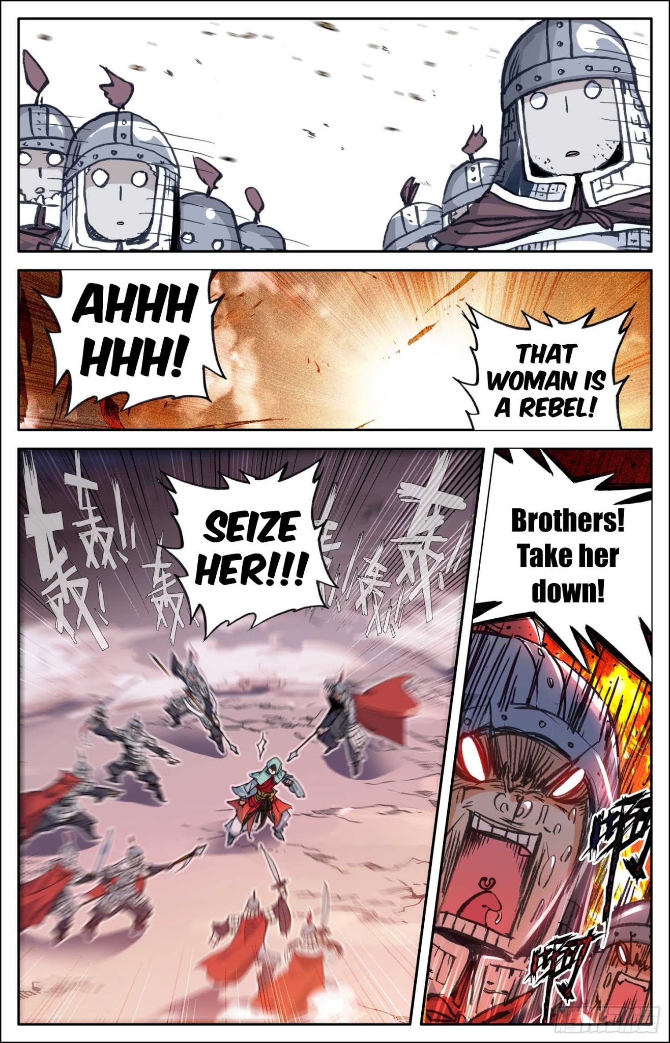 Legend of the Tyrant Empress Chapter 9 page 3 - Chapter 9: Monster!