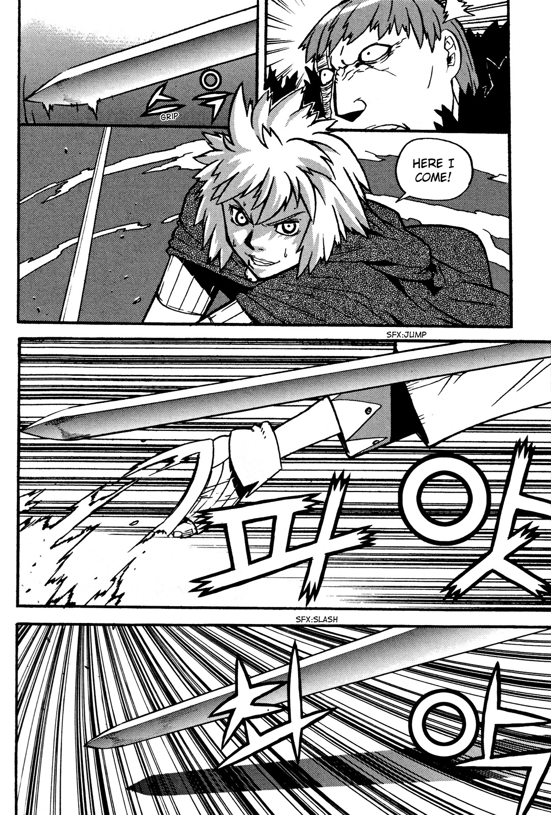 Legend of Tyr Chapter 19 page 11 - Chapter 19: Sword Blast