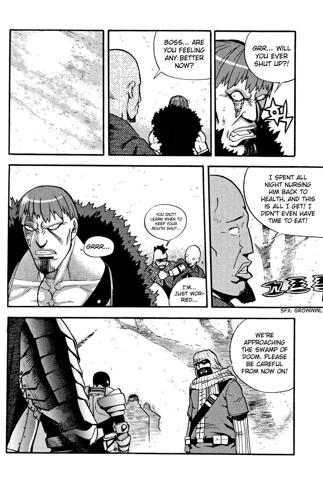 Legend of Tyr Chapter 20 page 3 - Chapter 20: The Swamp of Doom