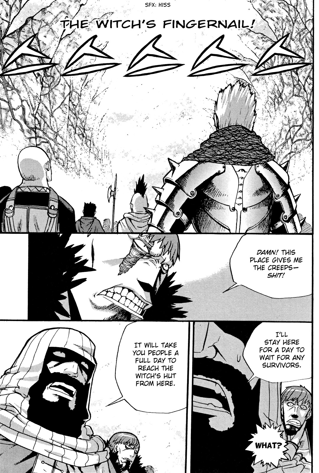 Legend of Tyr Chapter 21 page 12 - Chapter 21: The Witch's Fingernail