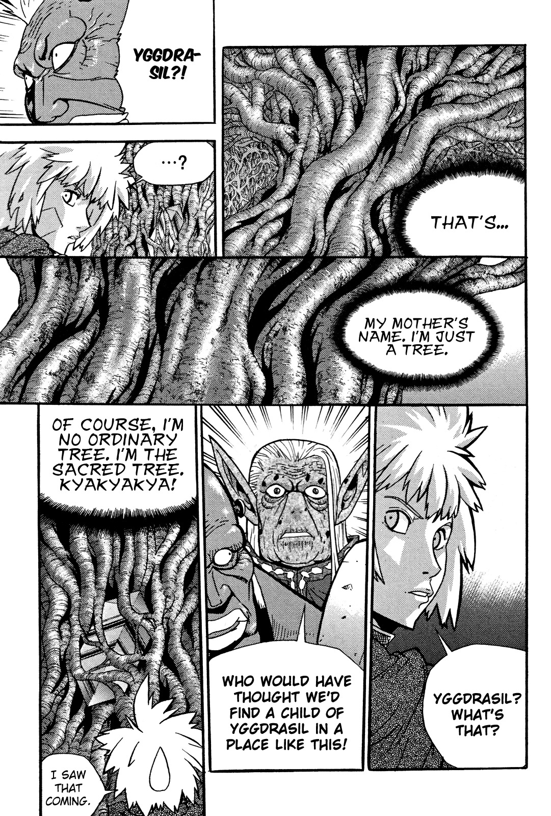 Legend of Tyr Chapter 24 page 8 - Chapter 24: Yggdrassil