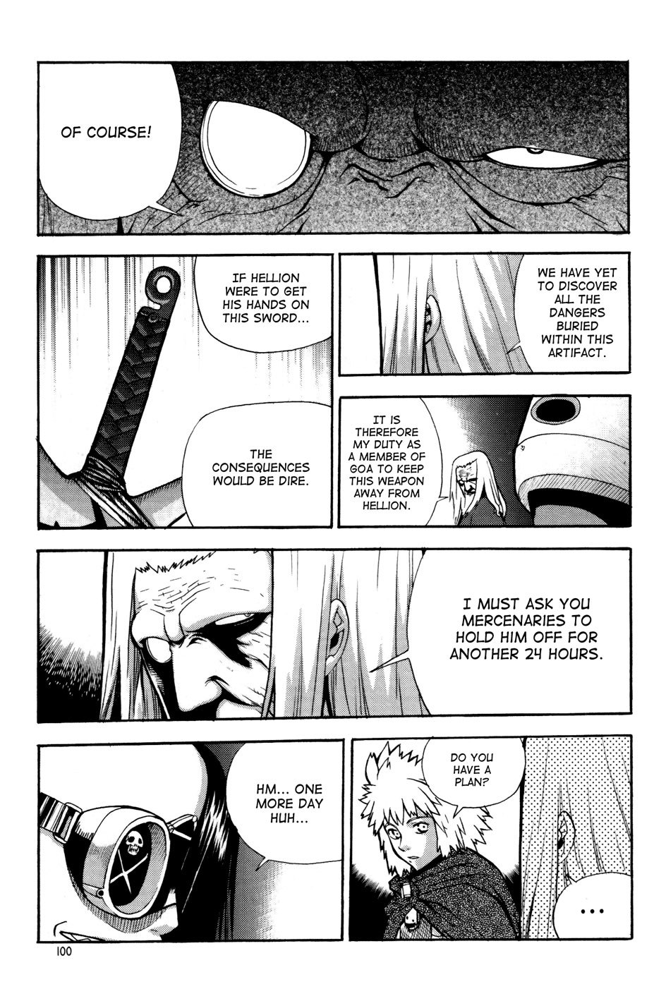 Legend of Tyr Chapter 28 page 10 - Chapter 28: Hellion's Sword