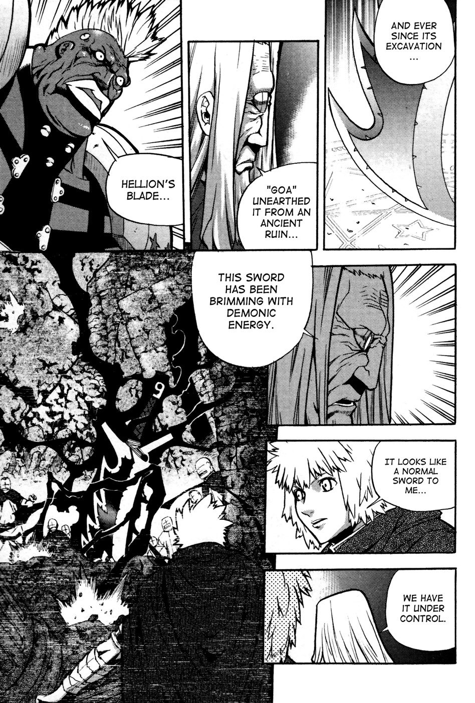 Legend of Tyr Chapter 28 page 8 - Chapter 28: Hellion's Sword