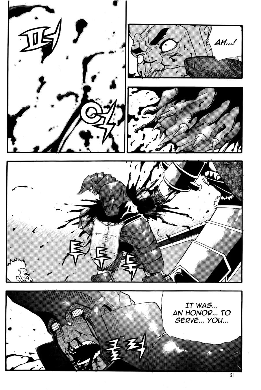 Legend of Tyr Chapter 31 page 21 - Chapter 31: Honorable Death