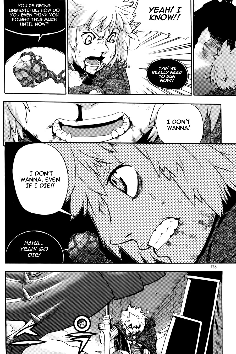 Legend of Tyr Chapter 35 page 5 - Chapter 35: End of the Fight